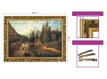 7. OBRAZ POTOK W DOLINIE 665 W ZLOTEJ RAMCE MAKOWCE 50 cm x 70 cm wymiary.jpg