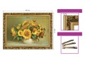 7. OBRAZ SLONECZNIKI KONARSKI 6033 W ZLOTEJ RAMCE MAKOWCE 50 cm x 70 cm wymiary.jpg