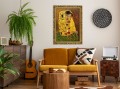 3. Wizualizacja 2 OBRAZ OLEJNY Gustav Klimt ,,Pocalunek,, W ZLOTEJ RAMCE MAKOWCE 70 cm x 100 cm.jpg
