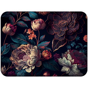 Podkładka korkowa na stół z nadrukiem - Flowers 3 w rozmiarze 30x40 cm 