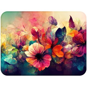 Podkładka korkowa na stół z nadrukiem - Flowers 4 w rozmiarze 30x40 cm
