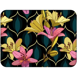 Podkładka korkowa na stół z nadrukiem - Flowers 7 w rozmiarze 30x40 cm 