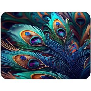 Podkładka korkowa na stół z nadrukiem - Peacock Eye 1 w rozmiarze 30x40 cm  