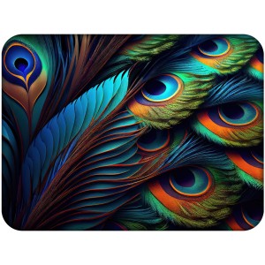Podkładka korkowa na stół z nadrukiem - Peacock Eye 3 w rozmiarze 30x40 cm 