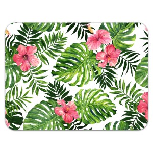 Podkładka korkowa na stół z nadrukiem - Flowers 10 w rozmiarze 30x40 cm  