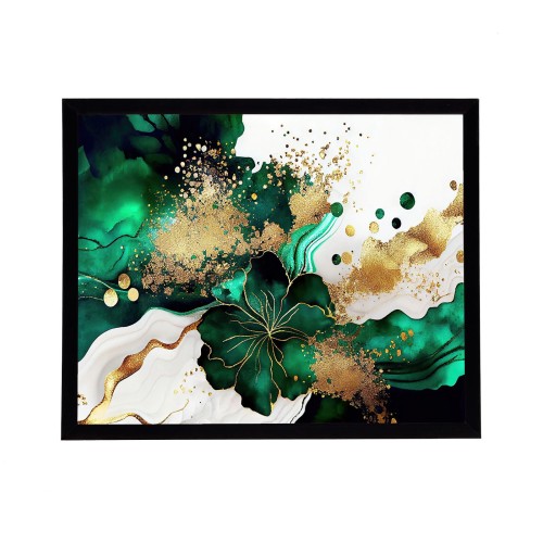 1. OBRAZ F5609 Green magma flower 1 40 cm x 50 cm packshot.jpg