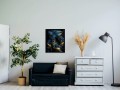 3. OBRAZ F5611 Dark blue and gold leaves 1 40 cm x 50 cm wizualizacja 2 wąska rama.jpg