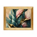 1. OBRAZ F6735 Leaves with gold 1 50 cm x 70 cm packshot.jpg