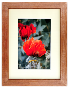  Ramka na zdjęcia passe-partout 15x21 cm w kolorze brązowym 