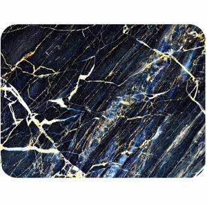 Podkładka korkowa złocona na stół z nadrukiem Marble gold 2 w rozmiarze 30x40 cm