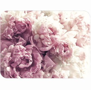 Podkładka korkowa złocona na stół z nadrukiem Peony w rozmiarze 30x40 cm