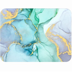 Podkładka korkowa złocona na stół z nadrukiem Colorful abstract 2 w rozmiarze 30x40 cm