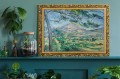 4. Wizualizacja 3 OBRAZ PAUL CÉZANNE ,,MONT SAINTE VICTOIRE WITH LARGE PINE,, W ZLOTEJ RAMCE MAKOWCE 50 cm x 70 cm.jpg