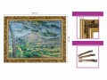 7. OBRAZ PAUL CÉZANNE ,,MONT SAINTE VICTOIRE WITH LARGE PINE,, W ZLOTEJ RAMCE MAKOWCE 50 cm x 70 cm wymiary.jpg