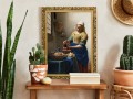 4. Wizualizacja 3 OBRAZ JOHANNES VERMEER ,,HET MELKMEISJE,, W ZLOTEJ RAMCE MAKOWCE 50 cm x 70 cm.jpg