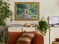 3. Wizualizacja 2 OBRAZ GUSTAVE CAILLEBOTTE ,,ALLÉE DE LA VILLA DES FLEURS À TROUVILLE,, W ZLOTEJ RAMCE MAKOWCE 50 cm x 70 cm.jpg