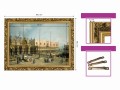 7. OBRAZ GIOVANNI ANTONIO CANAL ,,PIAZZA SAN MARCO,, W ZLOTEJ RAMCE MAKOWCE 50 cm x 70 cm wymiary.jpg