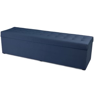 Nowoczesna otwierana pufa 45x160  w kolorze atramentowym